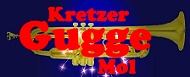 Chrom-Nickel-Kupfer Band - Logo der Guggenmusik Kretzer Gugge Mol
