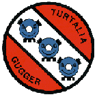Chrom-Nickel-Kupfer Band - Logo der Guggenmusik Turtalia CH-8488 Turbenthal