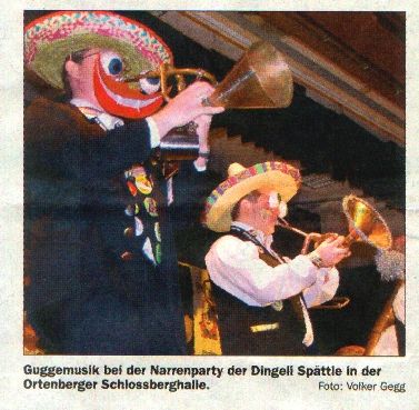 Chrom-Nickel-Kupfer Band - Bericht Offenburger Tageblatt - 23. 20.2004