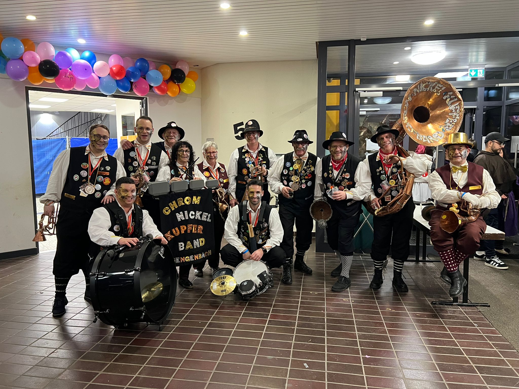 Die Chrom-Nickel-Kupfer Band e. V., Gengenbach - Gruppenbild 2026